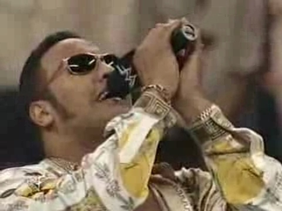 The rock talks about triple h and billy