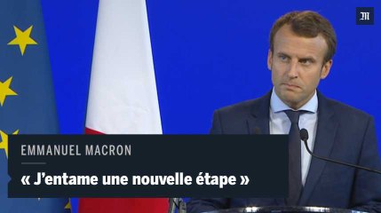 Macron : "J'ai touché du doigt les limites de notre système politique"
