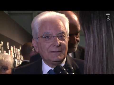 Roma - Dichiarazione Presidente Mattarella al meeting di Rimini (18.08.16)