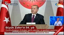 Cumhurbaşkanı Erdoğan şehit ve gazi yakınlarına seslendi...