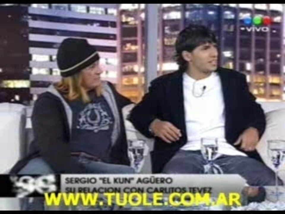 Aguero en Susana Gimenez