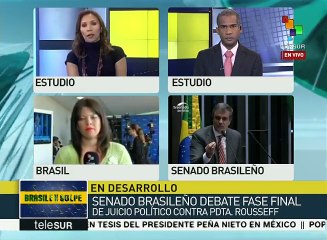 Continúa la sesión de impeachment contra la pdta. de Brasil