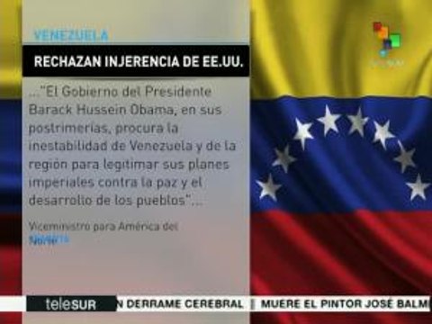Venezuela rechaza declaraciones injerencistas de John Kirby