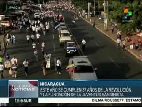 Juventud Sandinista participa activamente en procesos revolucionarios