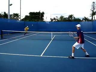 Bryan Brothers RDC Volley Drill