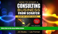 READ book  How to Start a Consulting Business From Scratch: Step By Step Guide. How I Became a