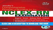 New Book Mosby s Comprehensive Review of Nursing for the NCLEX-RN(tm) Examination