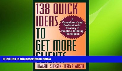 FREE DOWNLOAD  138 Quick Ideas to Get More Clients  DOWNLOAD ONLINE