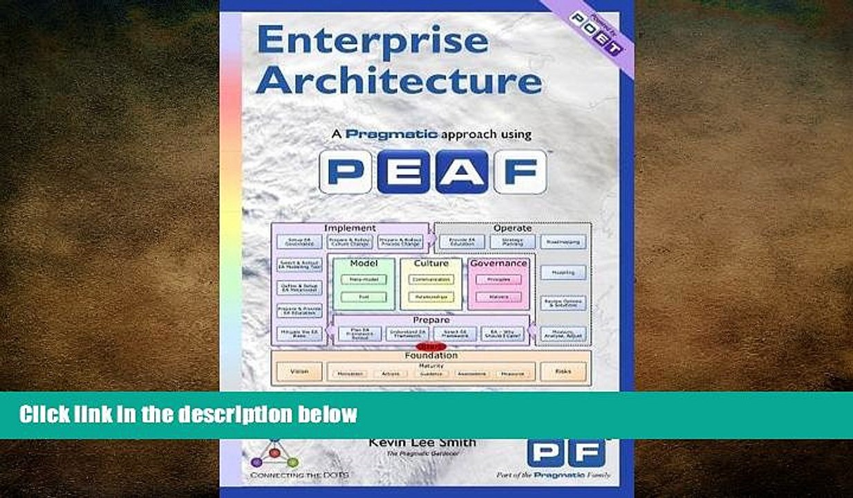 FREE DOWNLOAD  Enterprise Architecture - A Pragmatic Approach Using PEAF  BOOK ONLINE