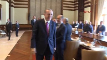 Cumhurbaşkanı Erdoğan, Kulüpler Birliği Heyeti'ni Kabul Etti