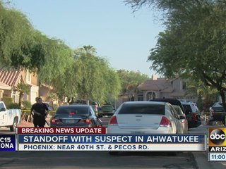Police surround Ahwatukee home after attempting to stop person with possible felony warrants