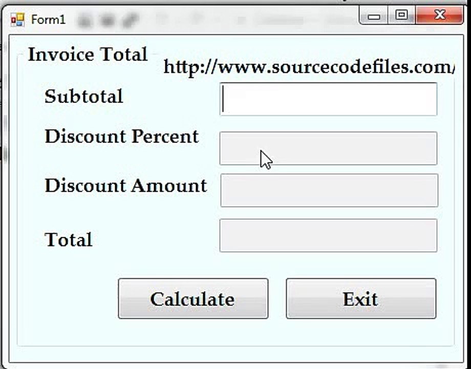 Calculate discount in VB.NET