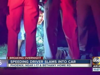 DPS: Man takes off from high-speed crash along I-17