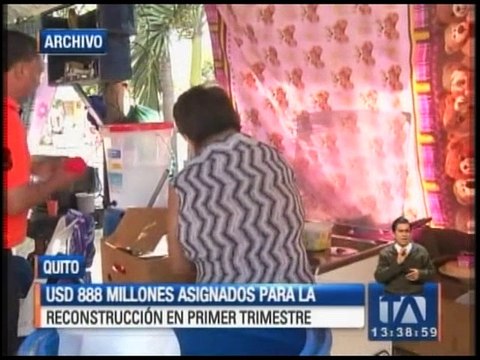 Rendición de cuentas: reconstrucción de zonas afectadas por terremoto