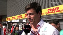 Sky Sports F1 Toto Wolff Post Race Interview (2016 Belgium Grand Prix)