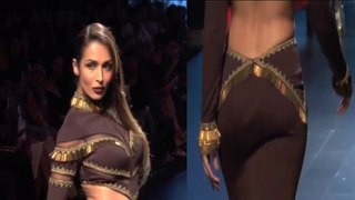 Malaika Arora Khan At Lakme Fashion Week Hot Ramp Walk 2016