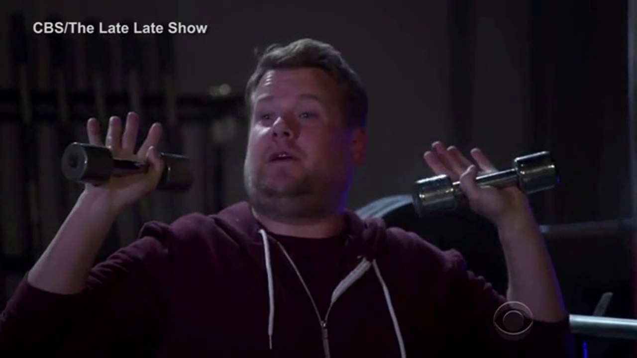 James Corden pokes fun at Kanye West's newest provocative video