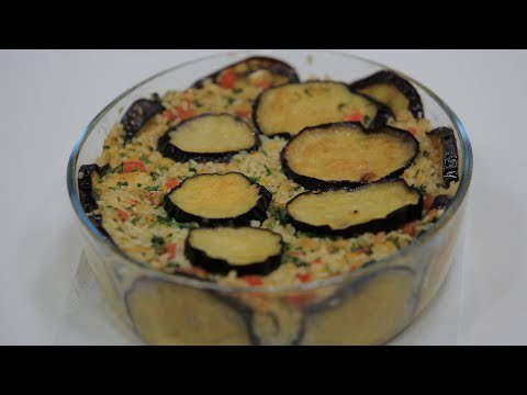 قالب باذنجان بالأرز | نجلاء الشرشابي