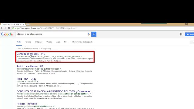 CONSULTA DE AFILIACIÓN A ORGANIZACIONES POLÍTICAS