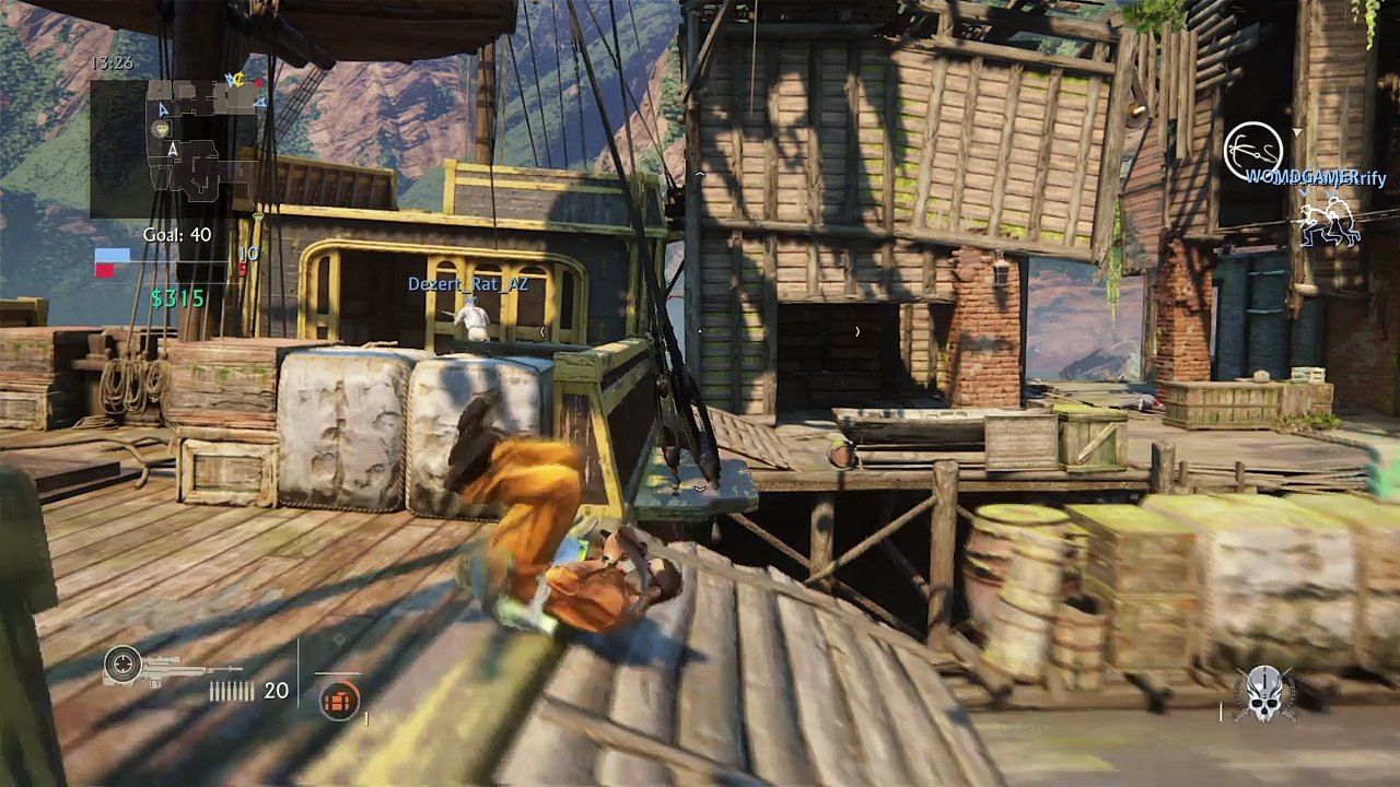 Uncharted 4 Ranked Match on August 14