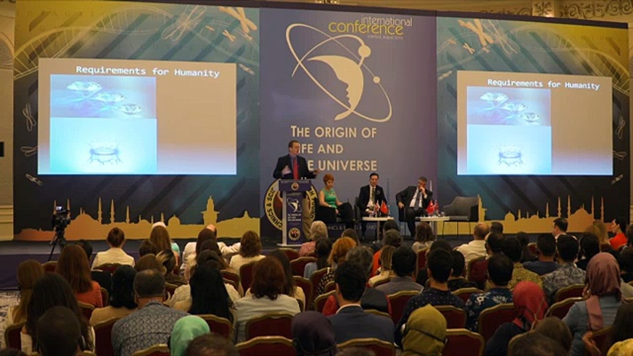 Jeff_Zweerink’s lecture during the International Conference on the Origin of Life and The Universe held by TBAV (Technics & Science Research Foundation) in Conrad Istanbul Bosphorus Hotel, August 24th 2016