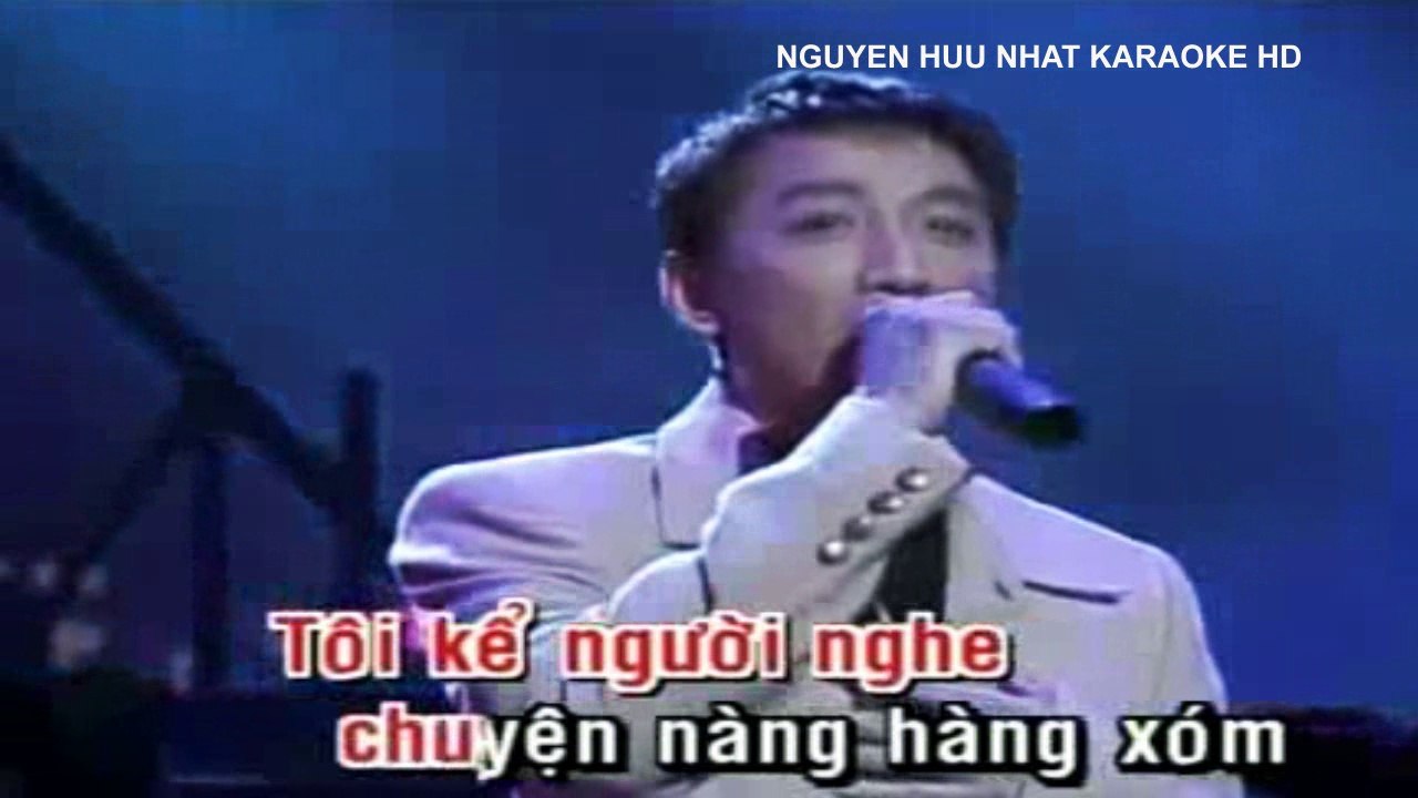Karaoke Chuyện Nàng Hàng Xóm Trường Vũ Beat Chuẩn