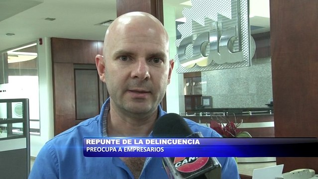 Repunte de la delincuencia preocupa a empresarios