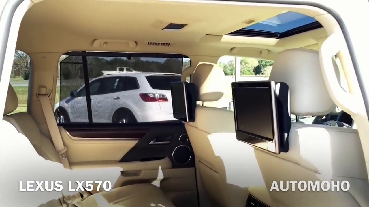 COMPARISON- 2017 Mercedes Benz GLS Class vs Lexus LX 570 Full Review_68