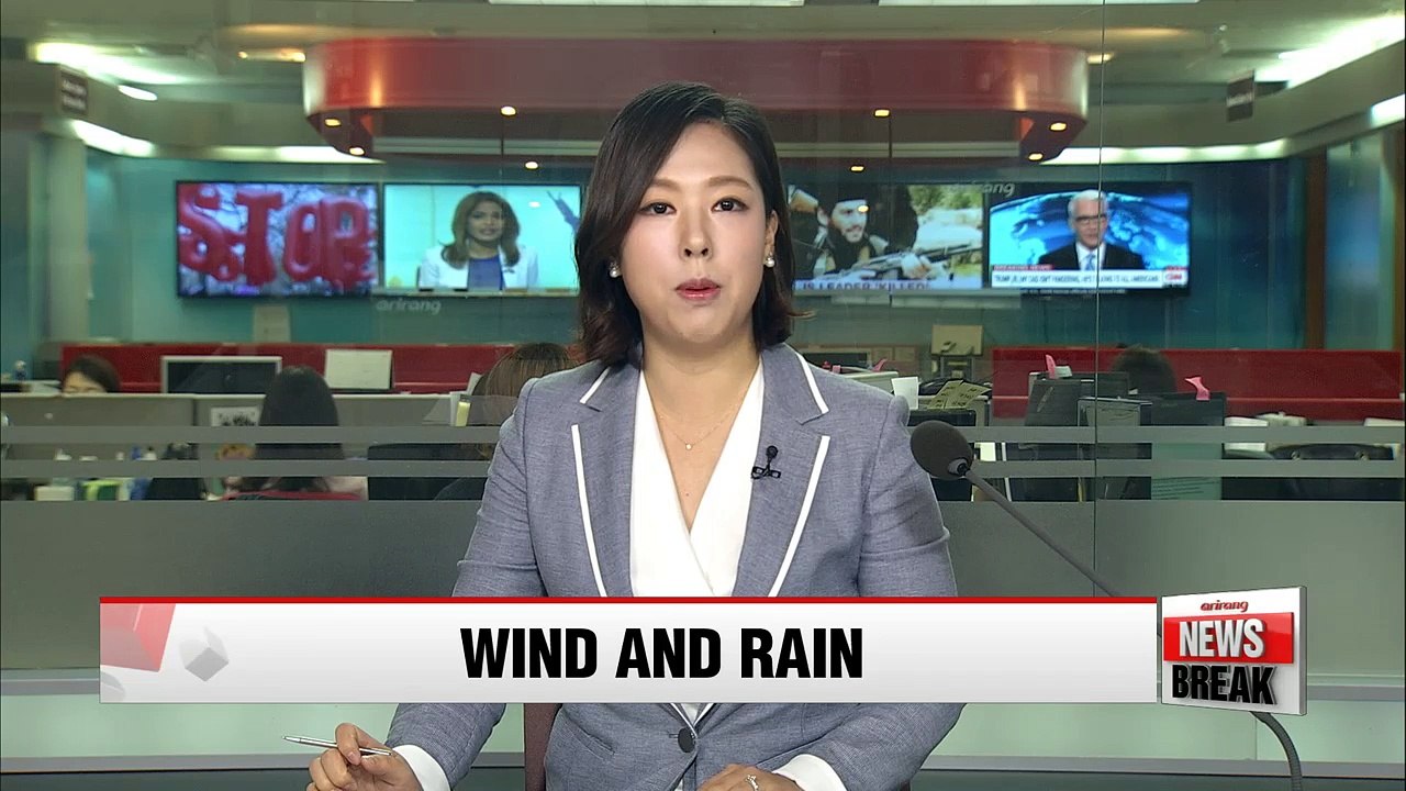 Gusty winds in store for Korea with east coast suffering brunt