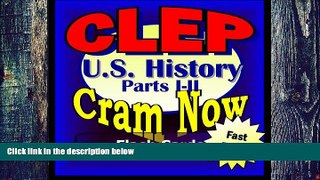 Big Deals  CLEP Prep Test US HISTORY I/II Flash Cards--CRAM NOW!--CLEP Exam Review Book   Study