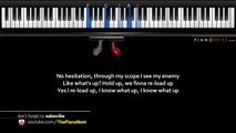 Lil Wayne - Sucker For Pain - Piano Karaoke - Sing Along - Cover with Lyrics
