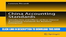 [PDF] China Accounting Standards: Introduction and Effects of New Chinese Accounting Standards for