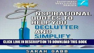 [PDF] Inspirational Quotes to Help You Declutter   Simplify Your Life (With Images) (Inspired