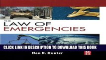 [PDF] The Law of Emergencies: Public Health and Disaster Management Popular Online