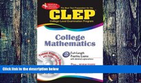 Big Deals  CLEP College Mathematics w/CD-ROM (CLEP Test Preparation)  Best Seller Books Best Seller