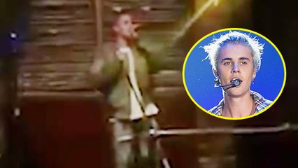 Justin Bieber Does Karaoke at Bar in LA