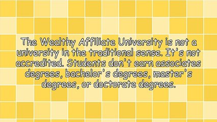 How Would You Rate The Wealthy Affiliate University?