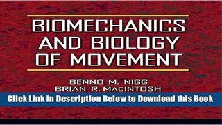 [Reads] Biomechanics and Biology of Movement Online Books