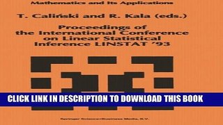 [PDF] Proceedings of the International Conference on Linear Statistical Inference LINSTAT  93