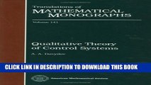 [PDF] Qualitative Theory of Control Systems (Translations of Mathematical Monographs) Full Online