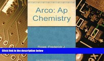 Big Deals  AP Chem 3E (Arco Master the AP Chemistry Test)  Best Seller Books Most Wanted