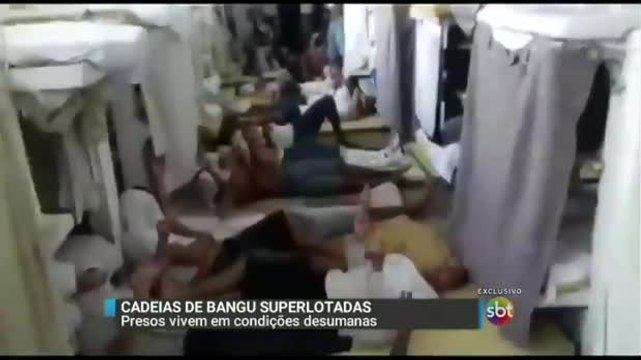 Imagens revelam condições precárias do maior complexo penitenciário do Rio