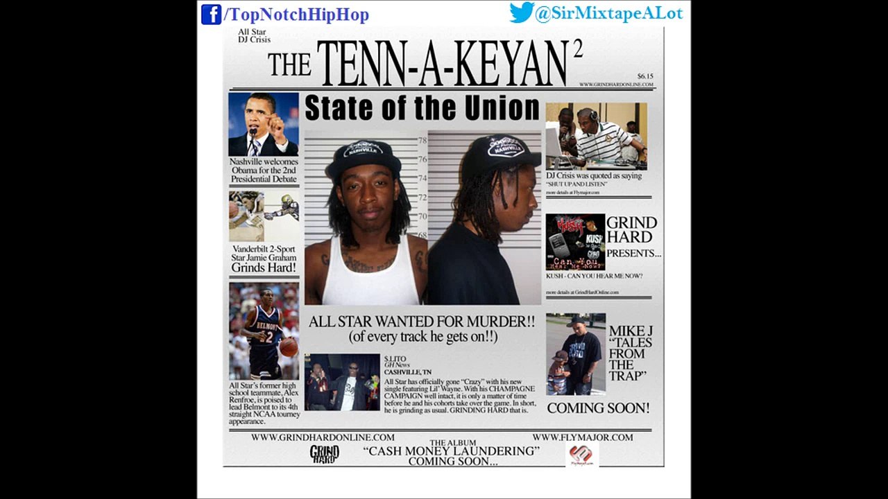 Starlito (All Star) - Crazy (Feat. Lil Wayne) [The Tenn-A-Keyan 2]