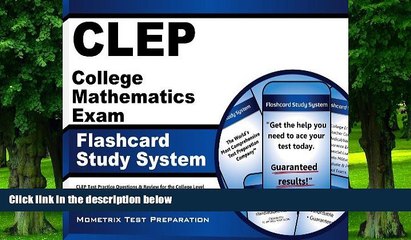 Big Deals  CLEP College Mathematics Exam Flashcard Study System: CLEP Test Practice Questions