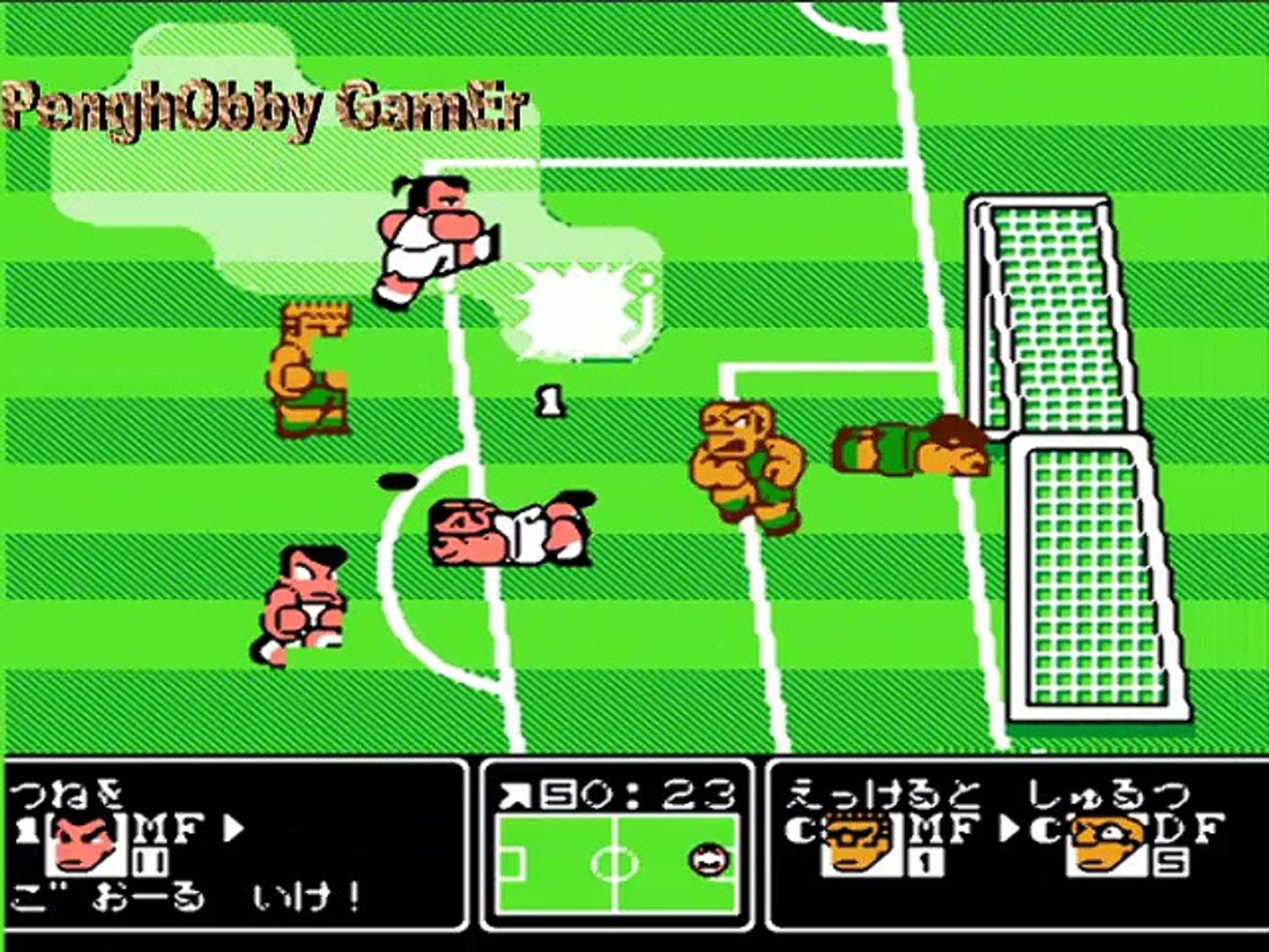 full kungfu soccer game nitendo console goal 3