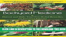 New Book Backyard Medicine: Harvest and Make Your Own Herbal Remedies