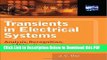 [Read] Transients in Electrical Systems: Analysis, Recognition, and Mitigation Free Books