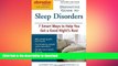 FAVORITE BOOK  Alternative Medicine Magazine s Definitive Guide to Sleep Disorders: 7 Smart Ways