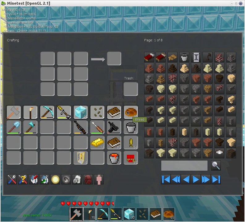 TESTING DailyMotion (small minetest video, TARDS server)