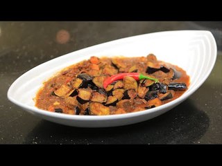 باذنجان مكمور باللحم الضاني | الشيف شربيني